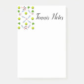 Tennis nach dem Kauf Post-it Klebezettel (Vorderseite)