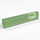 Tennis Namensplakette