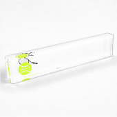 Tennis Namensplakette