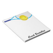 Tennis-Notenkarte - SRF Notizblock (angewinkelt)