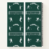 Tennis Notizblock (Rückseite)