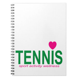 Tennis Notizblock