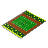 Tennis Notizblock (Linke Seite)