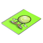 Tennis Notizblock (Linke Seite)