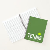 Tennis Notizblock (Innenseite)