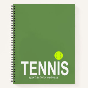 Tennis Notizblock