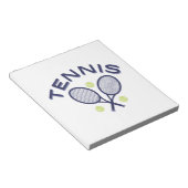 Tennis Notizblock (angewinkelt)