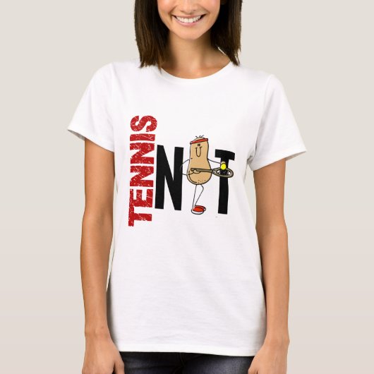 Tennis-Nuss 1 T-Shirt (Vorderseite)