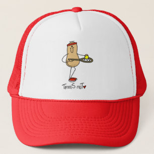 Tennis-Nuss-T-Shirts und Geschenke Truckerkappe