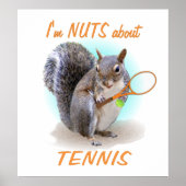 Tennis Nut Poster (Vorne)