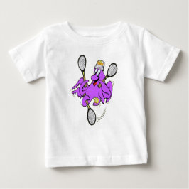 Tennis Octopus Baby Jersey T - Shirt