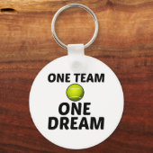 TENNIS ONE TEAM ONE DREAM SPORT SCHLÜSSELANHÄNGER (Vorderseite)