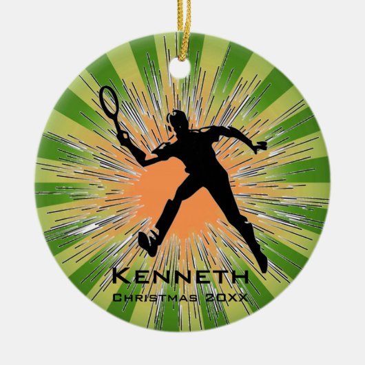 Tennis Ornament (Vorne)