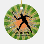 Tennis Ornament (Hinten)