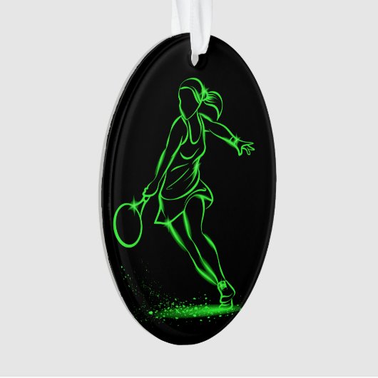 Tennis Ornament (Vorderseite)