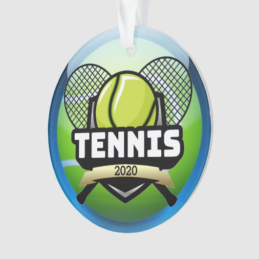 Tennis Ornament (Vorderseite)