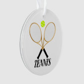 Tennis Ornament (Vorderseite)