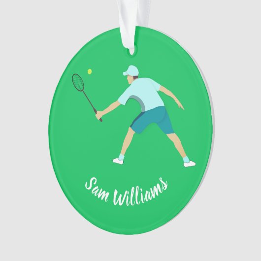 Tennis Ornament (Vorderseite)