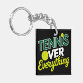 Tennis Over Everything Schlüsselanhänger (Vorderseite links)