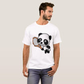 Tennis Panda T-Shirt (Vorne ganz)