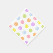 Tennis Paper Napkins Serviette (Ecke)