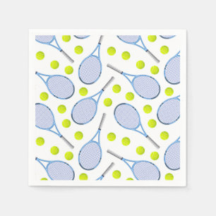 Tennis-Papier-Servietten, Sportparty-Zubehör Serviette