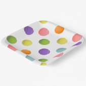 Tennis-Papierteller Pappteller (Gewinkelt)
