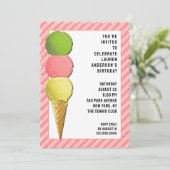 Tennis-Party Einladungen (Stehend Vorderseite)