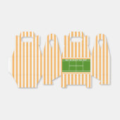 Tennis Party Geschenkbox Geschenkschachtel (Ungefaltet)