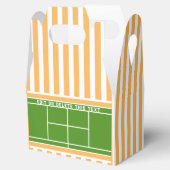 Tennis Party Geschenkbox Geschenkschachtel (Geöffnet)