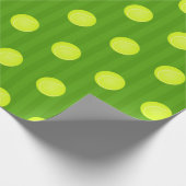 Tennis-Party Geschenkpapier (Ecke)