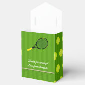 Tennis Party Guest Geschenkschachtel (Geöffnet)