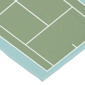 Tennis-Party Kurzer Tischläufer (Ecke)