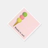 Tennis Party Paper Napkins Serviette (Ecke)