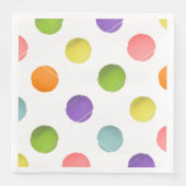 Tennis-Party Serviette (Vorderseite)