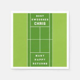 Tennis-Party Serviette