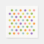 Tennis-Party Serviette (Vorderseite)