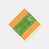 Tennis-Party Serviette (Ecke)