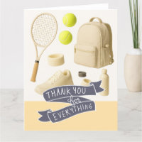 Tennis pastellfarbene Aquarellfarbe Faltschachtel