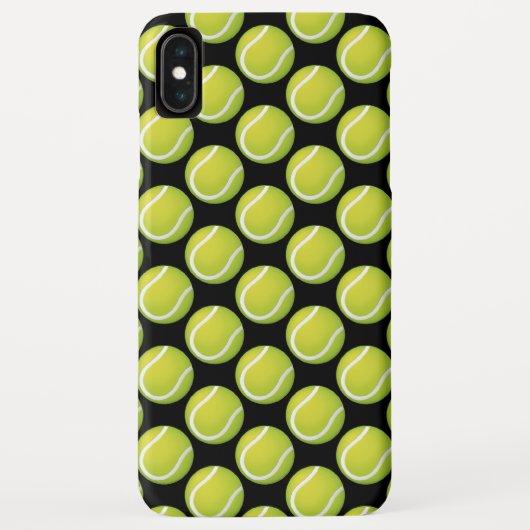 Tennis Pattern | Coole Sportgeschenke Case-Mate iPhone Hülle (Rückseite)