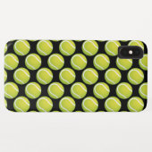 Tennis Pattern | Coole Sportgeschenke Case-Mate iPhone Hülle (Rückseite (Horizontal))