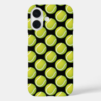 Tennis Pattern | Coole Sportgeschenke iPhone 16 Hülle