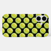 Tennis Pattern | Coole Sportgeschenke Case-Mate iPhone Hülle (Rückseite (Horizontal))