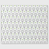 Tennis Pattern Geschenkpapier (Flach)