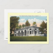 Tennis Pavilion, Prospect Park, Brooklyn Vintag Postkarte (Vorne/Hinten)