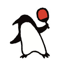 Tennis penguin simple socks