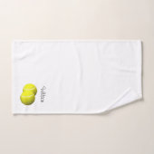 Tennis Personalisiert Sports Badhandtuch Set (Handtuch)