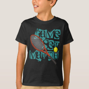 Tennis personalisiert T-Shirt
