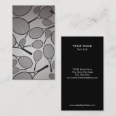 Tennis - persönliche Visitenkarte (Vorne/Hinten)