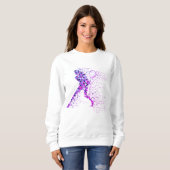 Tennis Pink Pixels Sweatshirt (Vorne ganz)